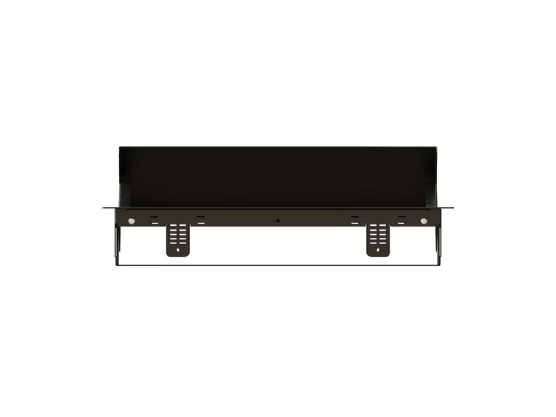Max Hauri Einbaurahmen BOX L 6-Fach, Schwarz