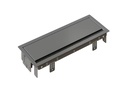 Max Hauri Einbaurahmen BOX L 6-Fach, Grau
