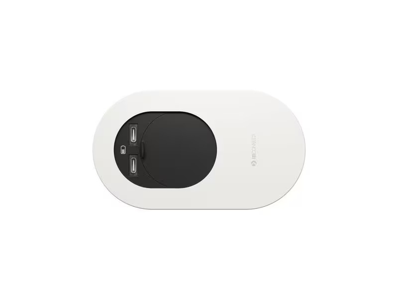 Max Hauri Steckdoseneinheit ORBIT T13, 2x USB-C Weiss