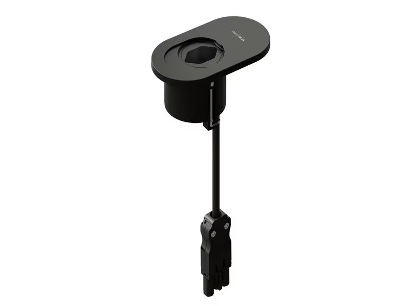 Max Hauri Steckdoseneinheit ORBIT T13 Schwarz