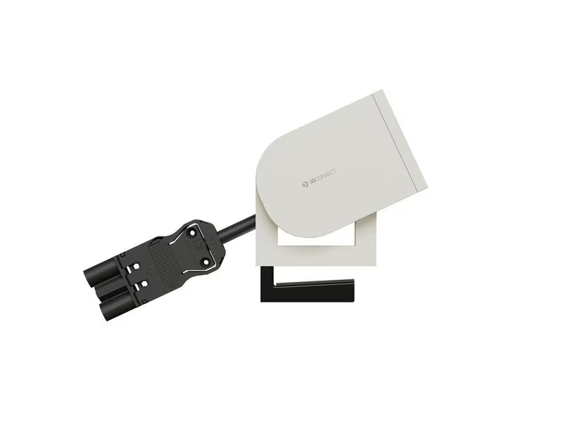 Max Hauri Steckdoseneinheit SUPRA T13, USB-A/C, Leermodul Weiss