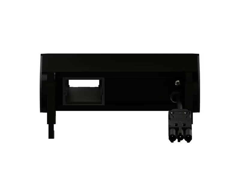 Max Hauri Steckdoseneinheit SUPRA T13, USB-A/C, Leermodul Schwarz