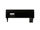 Max Hauri Steckdoseneinheit SUPRA 2x T13, USB-A/C, Leermodul Schwarz