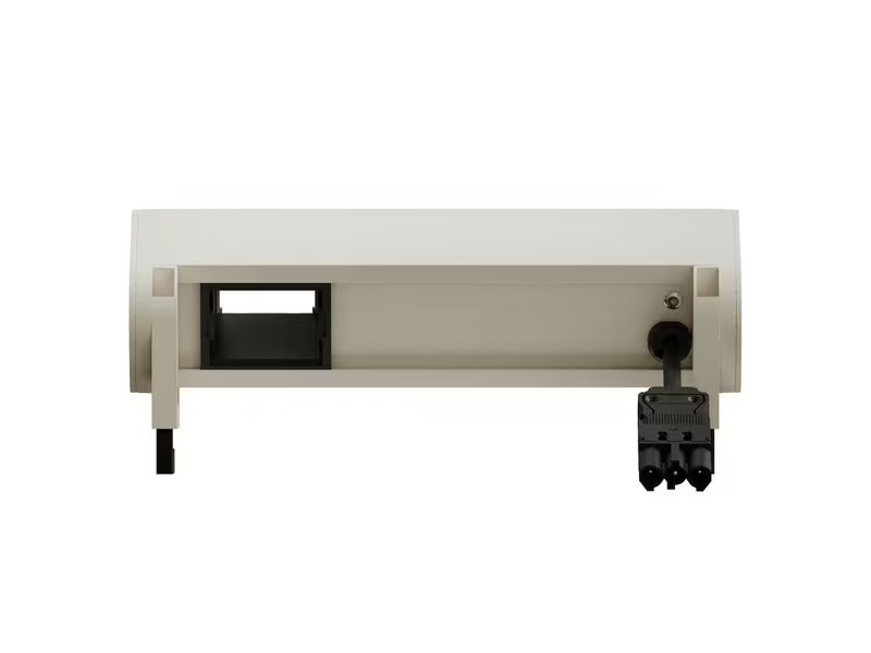 Max Hauri Steckdoseneinheit SUPRA 2x T13, USB-A/C, Leermodul Schwarz