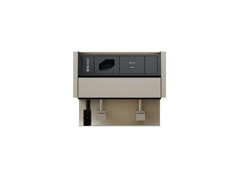 Max Hauri Steckdoseneinheit PRISMA T13, USB-C 60w Weiss