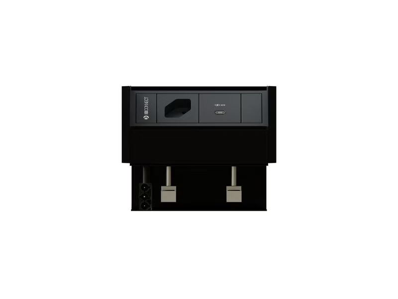 Max Hauri Steckdoseneinheit PRISMA T13, USB-C 60w Schwarz