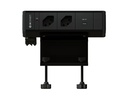 Max Hauri Steckdoseneinheit CUBO T 2x T13, USB-C 60w Schwarz