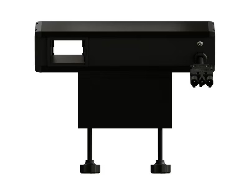 Max Hauri Steckdoseneinheit CUBO T 2x T13, USB-A/C, Leermodul Schwarz