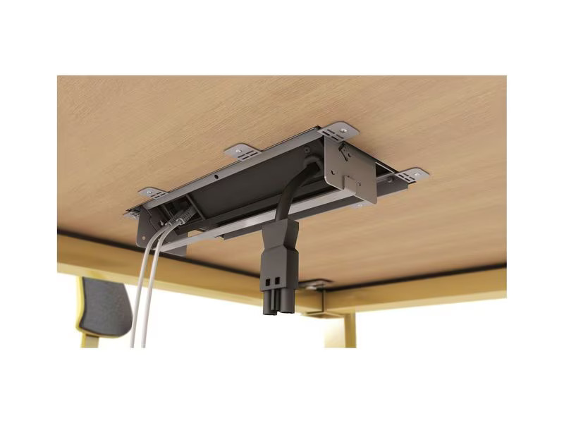 Max Hauri Einbaurahmen BOX S 3-Fach Schwarz