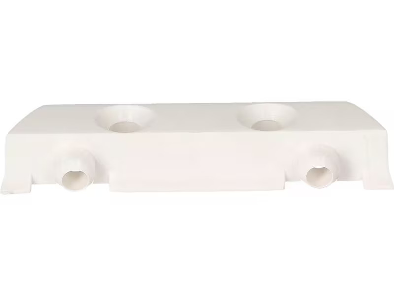 Max Hauri Befestigungsset 90°, CUBO, Weiss 2 Stück