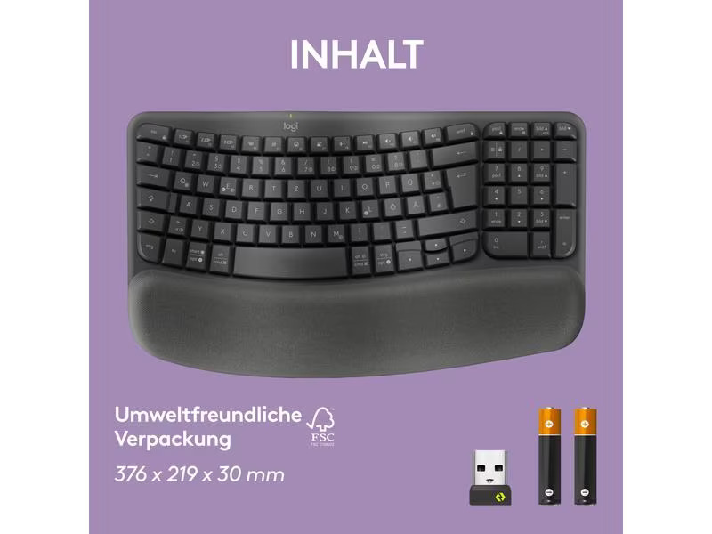 Logitech Tastatur Wave Keys