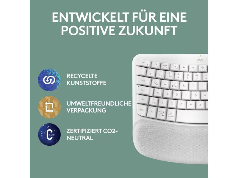 Logitech Tastatur Wave Keys
