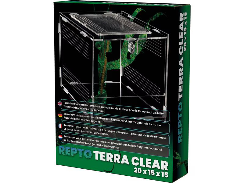 Repto Terrarium Plexi, 20 x 15 x 15 cm