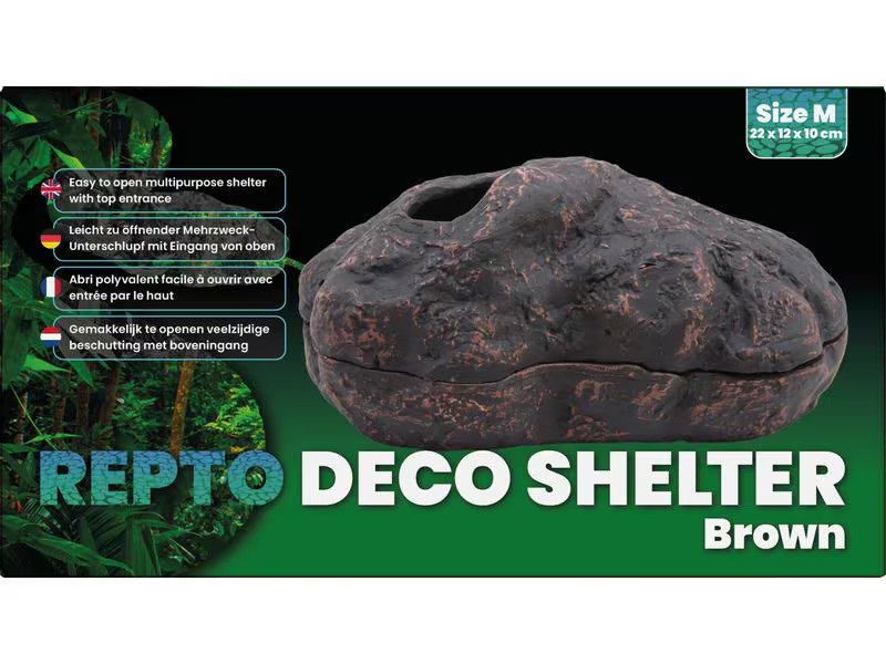 Repto Deco Shelter Braun M