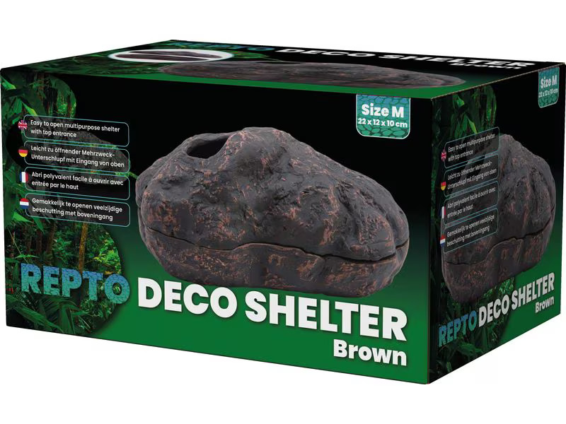 Repto Deco Shelter Braun M