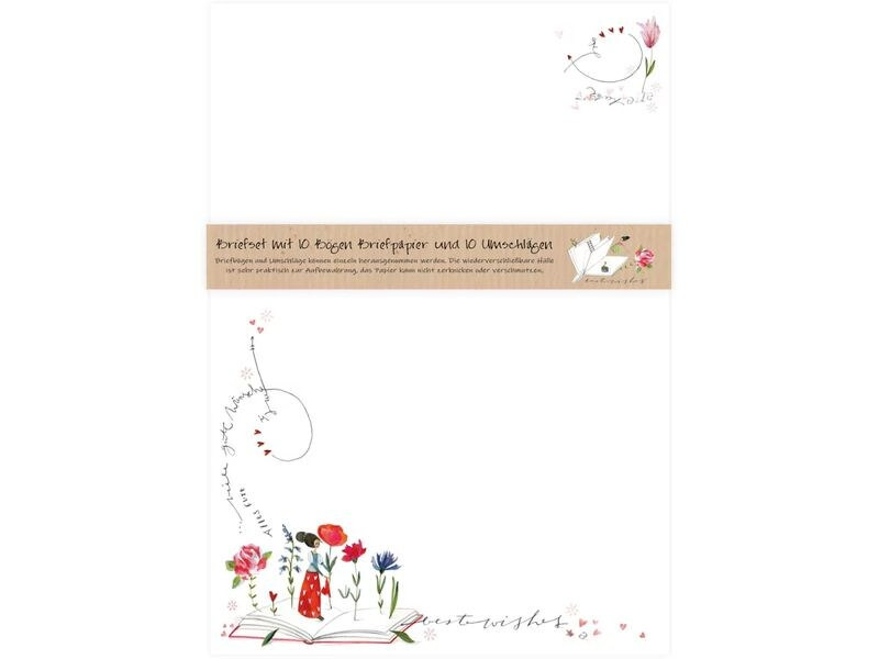 Grätz Briefpapierset 10 x A4