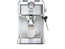 Caso Siebträgermaschine Espresso Gourmet Silber