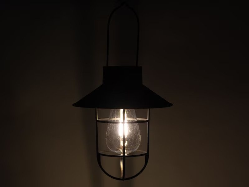 COCON Laterne LED Solar, Weiss