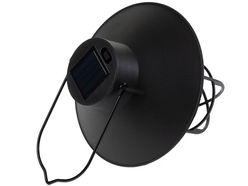 COCON Laterne LED Solar, Schwarz