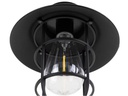COCON Laterne LED Solar, Schwarz