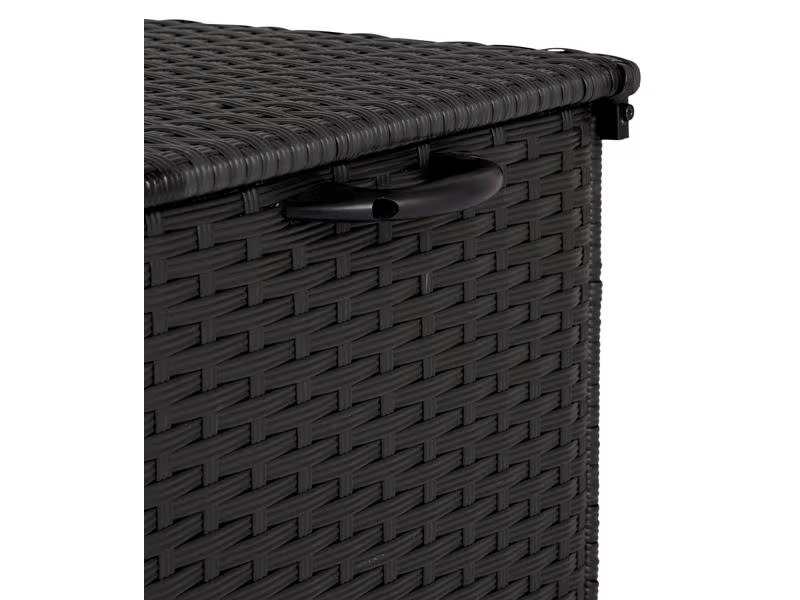COCON Gartenbox Victoria, 133 x 63 x 45 cm, Schwarz
