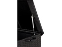 COCON Gartenbox Victoria, 133 x 63 x 45 cm, Schwarz