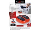MAXXmee Massagegerät 24 V, Schwarz/Orange