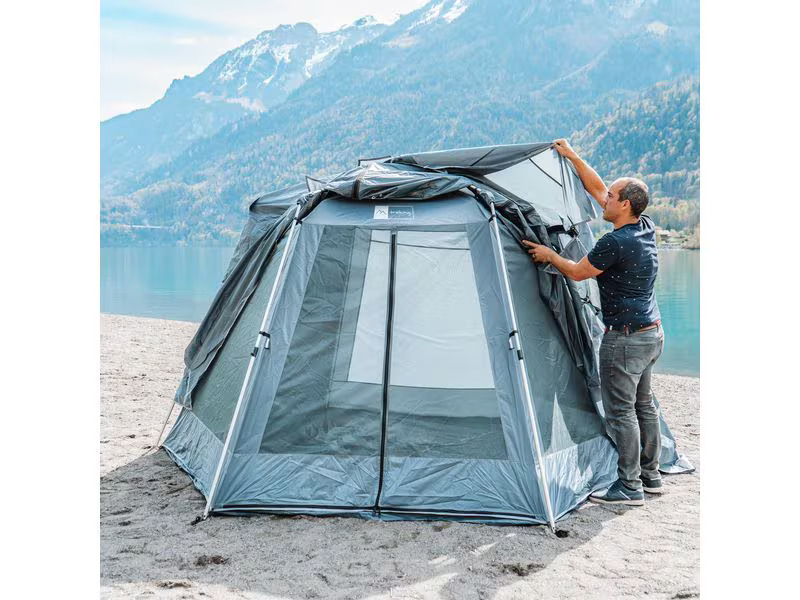Trekony Pop-Up-Zelt Aluminium, Anthrazit