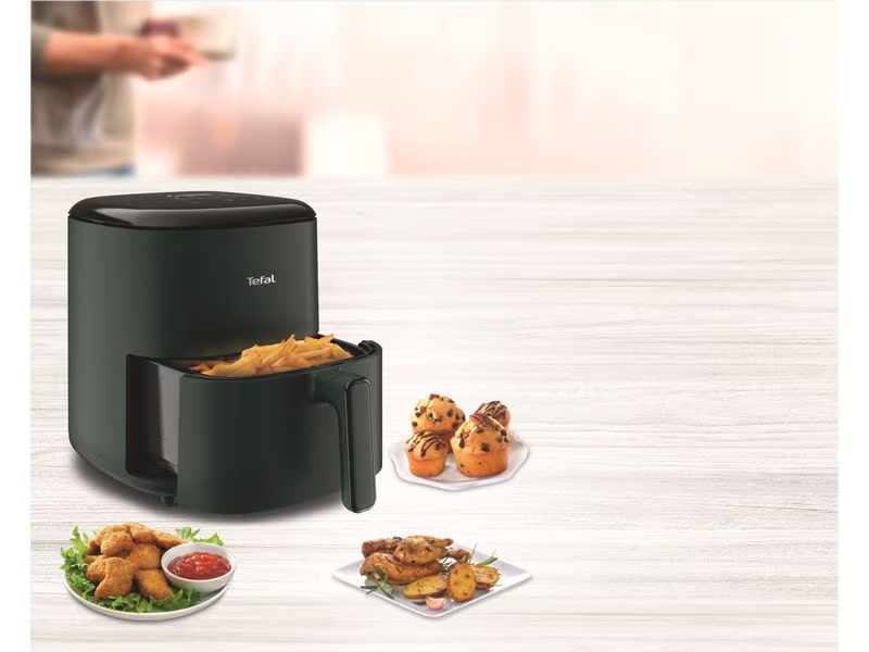Tefal Heissluft-Fritteuse Easy Fry Max EY2453CH Dunkelgrün