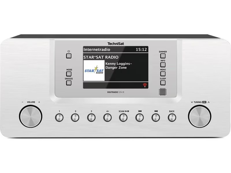 Technisat Internet Radio DigitRadio 574 IR Silber