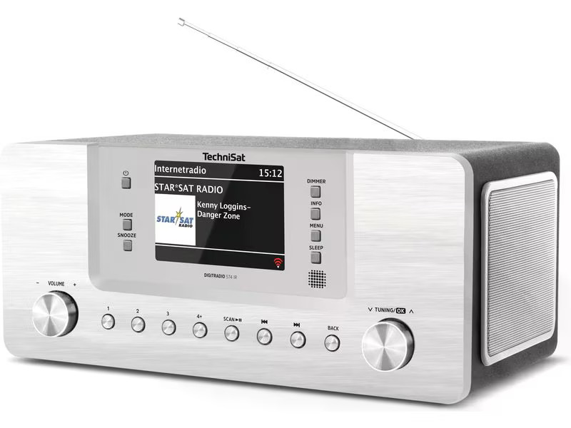 Technisat Internet Radio DigitRadio 574 IR Silber