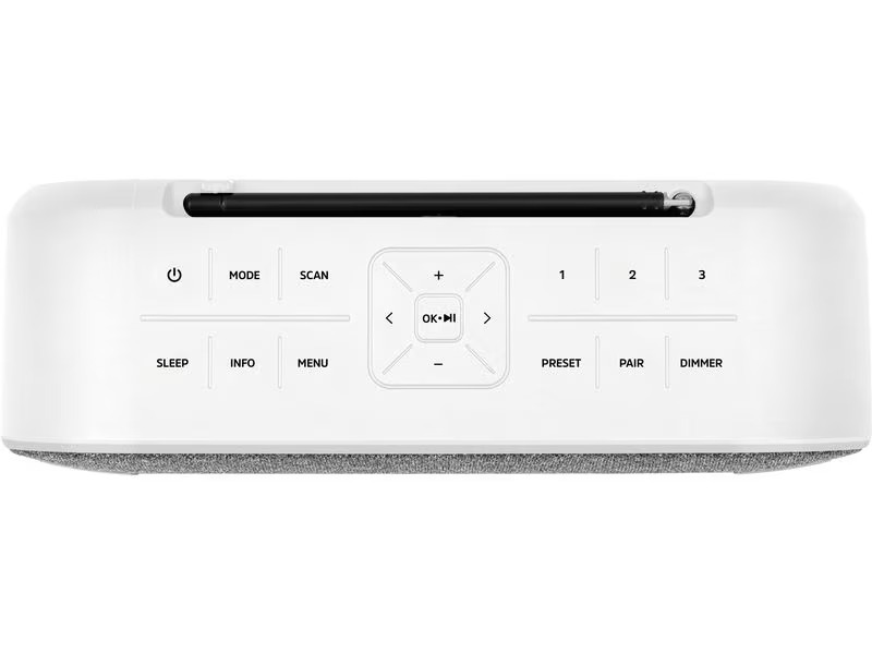 Technisat DAB+ Radio DigitRadio BT 2 Weiss
