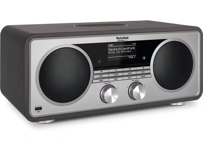 Technisat DAB+ Radio DigitRadio 602 Anthrazit/Silber