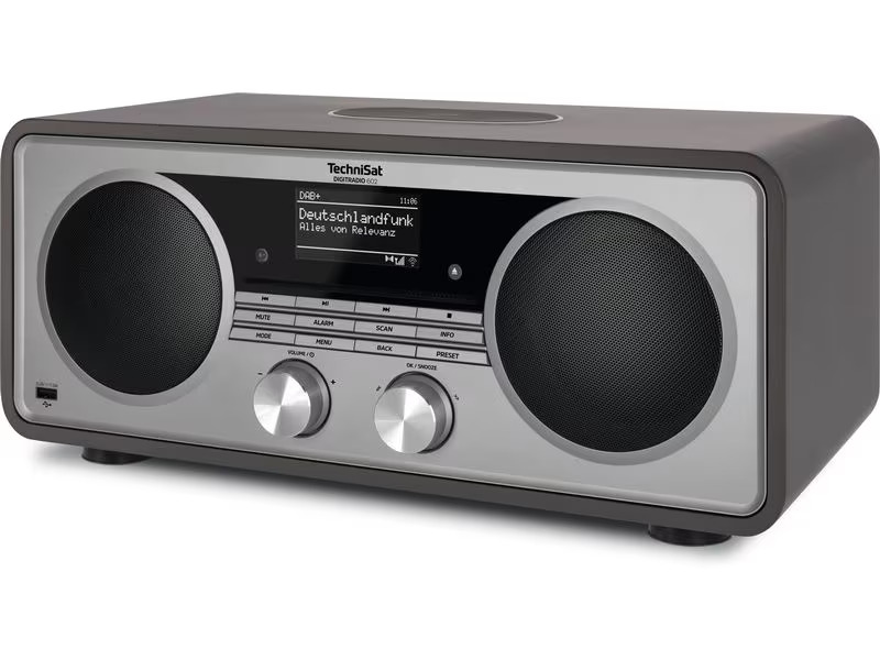 Technisat DAB+ Radio DigitRadio 602 Anthrazit/Silber