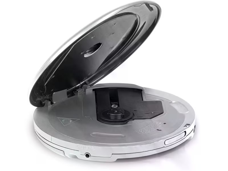 Technisat CD-Player Digitradio CD 2Go BT Silber