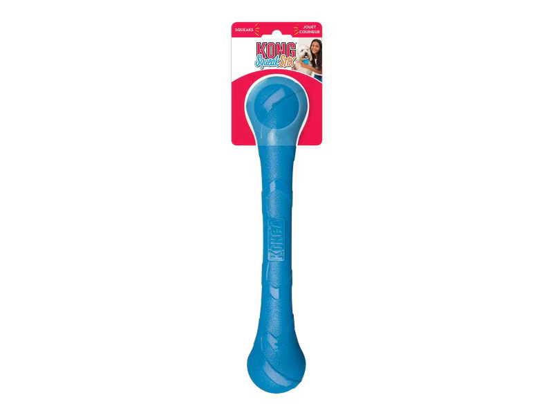 Kong SqueakStix M, 34 cm, blau