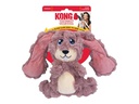 Kong Scrumplez Bunny M, 28 x 7 x 20 cm, rosa