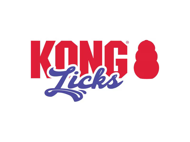 Kong Licks S, 12 x 7.5 x 3 cm, rot
