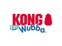 Kong Hunde-Spielzeug Wubba Finz Fisch L, blau