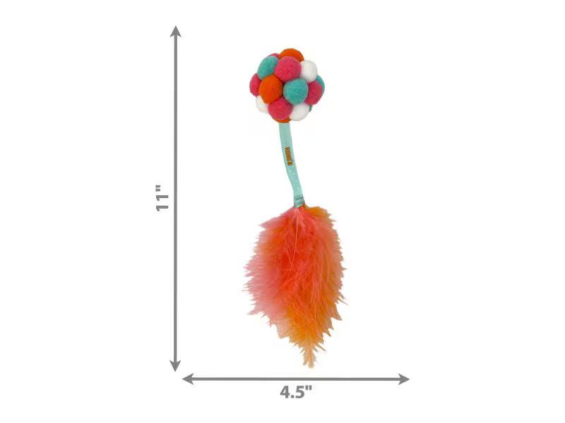 Kong Cat Active Bubble Ball, assortiert, 28 x 10 cm