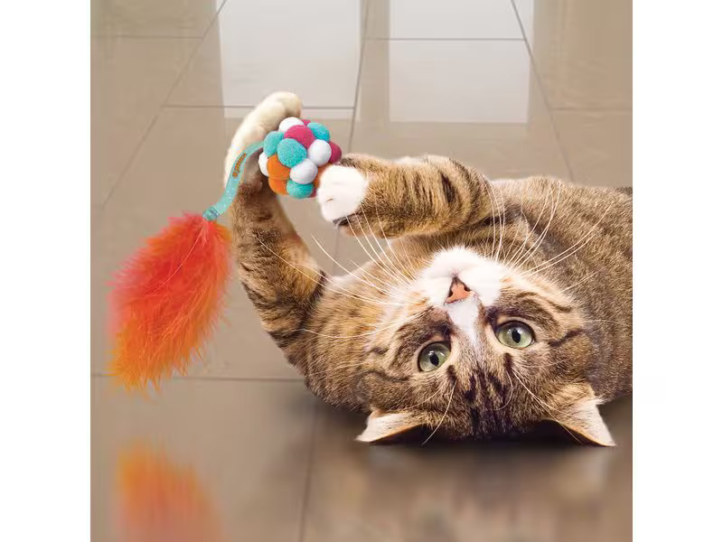 Kong Cat Active Bubble Ball, assortiert, 28 x 10 cm