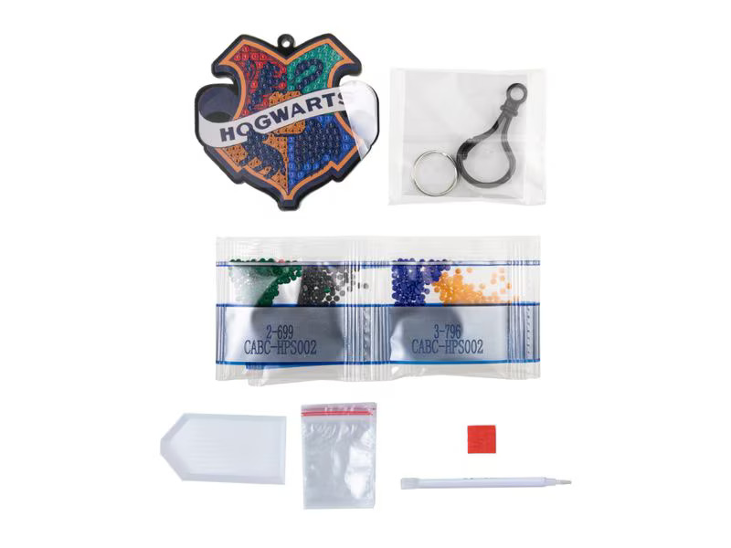 CRAFT Buddy Crystal Art Anhänger Hogwarts Badge