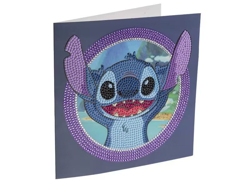 CRAFT Buddy Bastelset Crystal Art Card Stitch