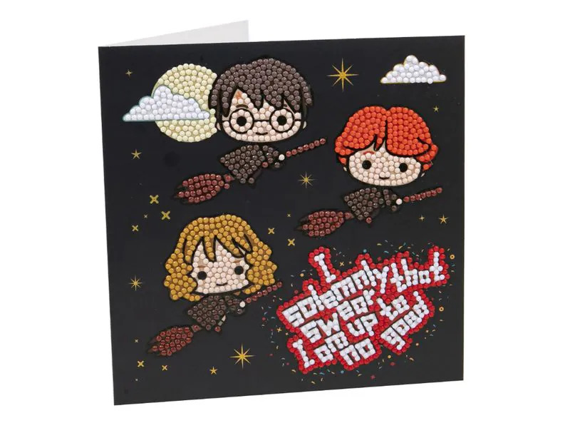 CRAFT Buddy Bastelset Crystal Art Card Flying High