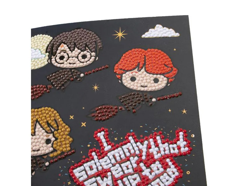 CRAFT Buddy Bastelset Crystal Art Card Flying High