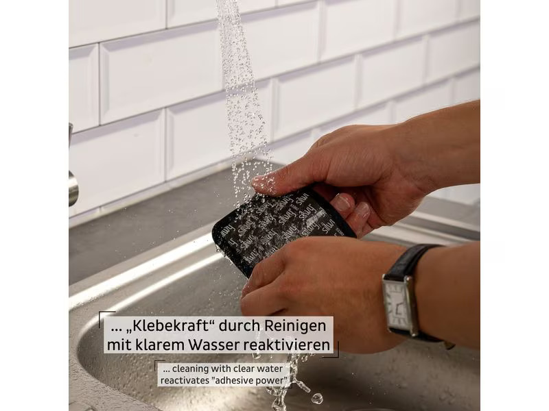Silwy Magnet-Kondom für Stielgläser 1 Stück, Anthrazit/Hellgrau