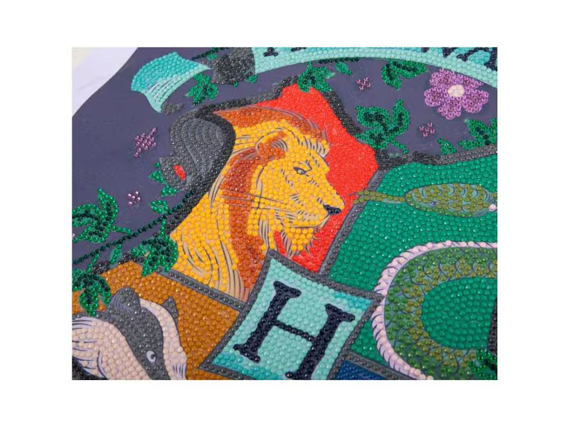 CRAFT Buddy Bastelset Crystal Art Scroll Hogwarts Wappen