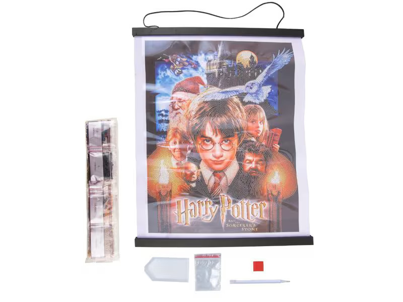 CRAFT Buddy Bastelset Crystal Art Scroll Harry Harry Potter