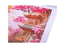 CRAFT Buddy Bastelset Crystal Art Scroll Cherry Blossom Bliss