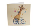 CRAFT Buddy Bastelset Crystal Art Card Giraffe